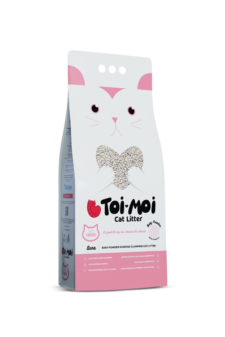 Toi Moi Baby Powder Sodium Bentonite Cat Litter